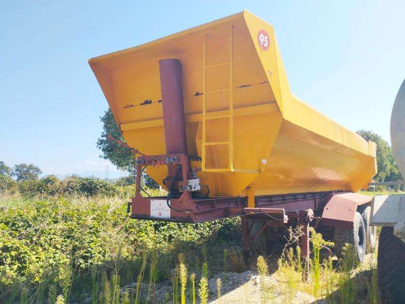 FRUEHAUF Semi benne ED 32 - Semi-trailer jungkit: gambar 1 FRUEHAUF Semi benne ED 32 - Semi-trailer jungkit: gambar 1