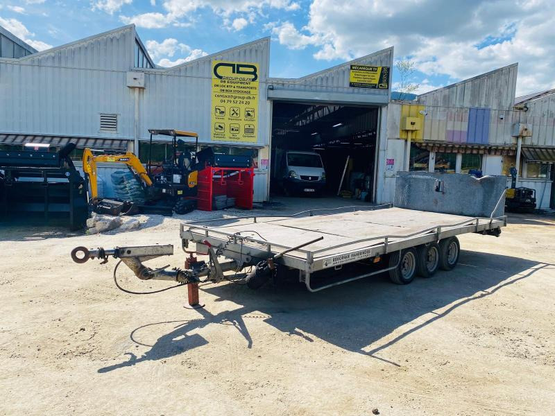 MANDRINOISE PP3503 Remorque 3 essieux - Semi-trailer low bed: gambar 1 MANDRINOISE PP3503 Remorque 3 essieux - Semi-trailer low bed: gambar 1