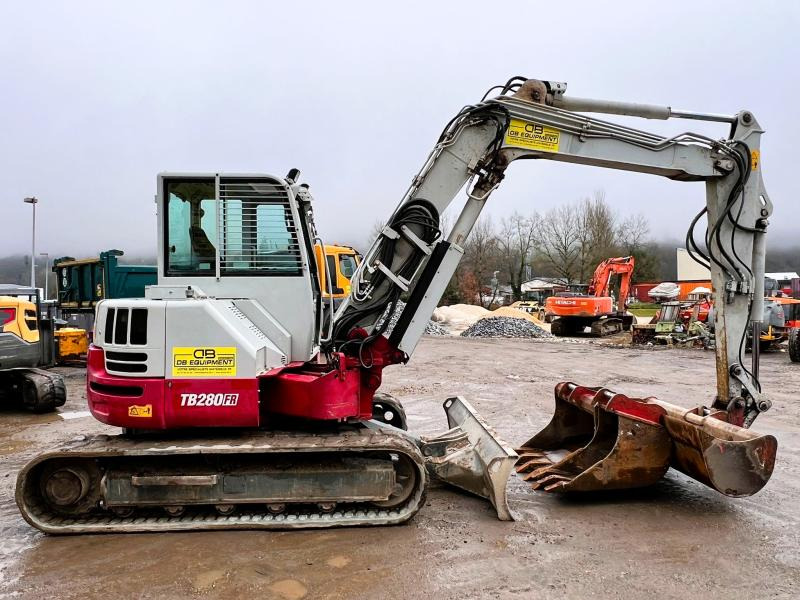 Takeuchi TB280FR pelle à chenille 8T - Ekskavator perayap: gambar 5 Takeuchi TB280FR pelle à chenille 8T - Ekskavator perayap: gambar 5