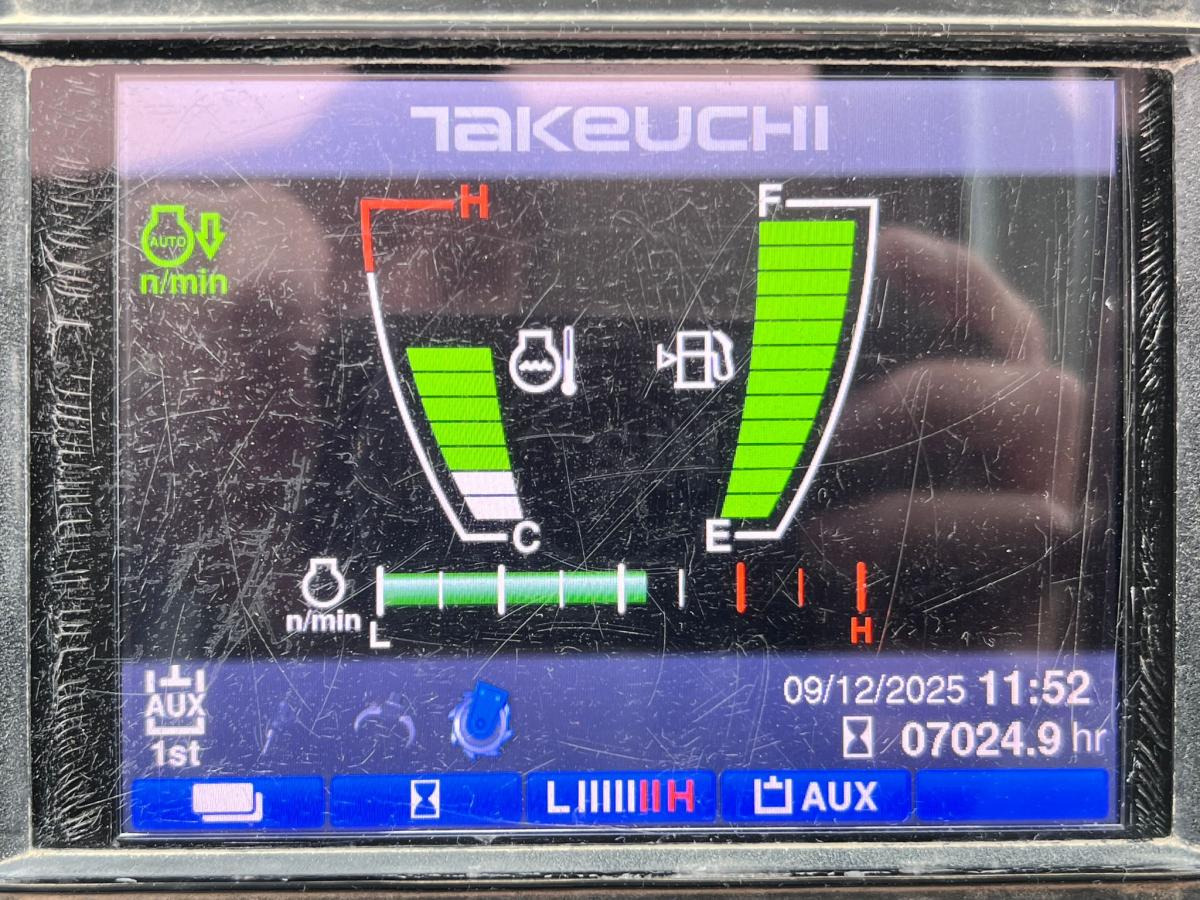 Ekskavator perayap Takeuchi TB280FR pelle à chenille 8T: gambar 15 Ekskavator perayap Takeuchi TB280FR pelle à chenille 8T: gambar 15