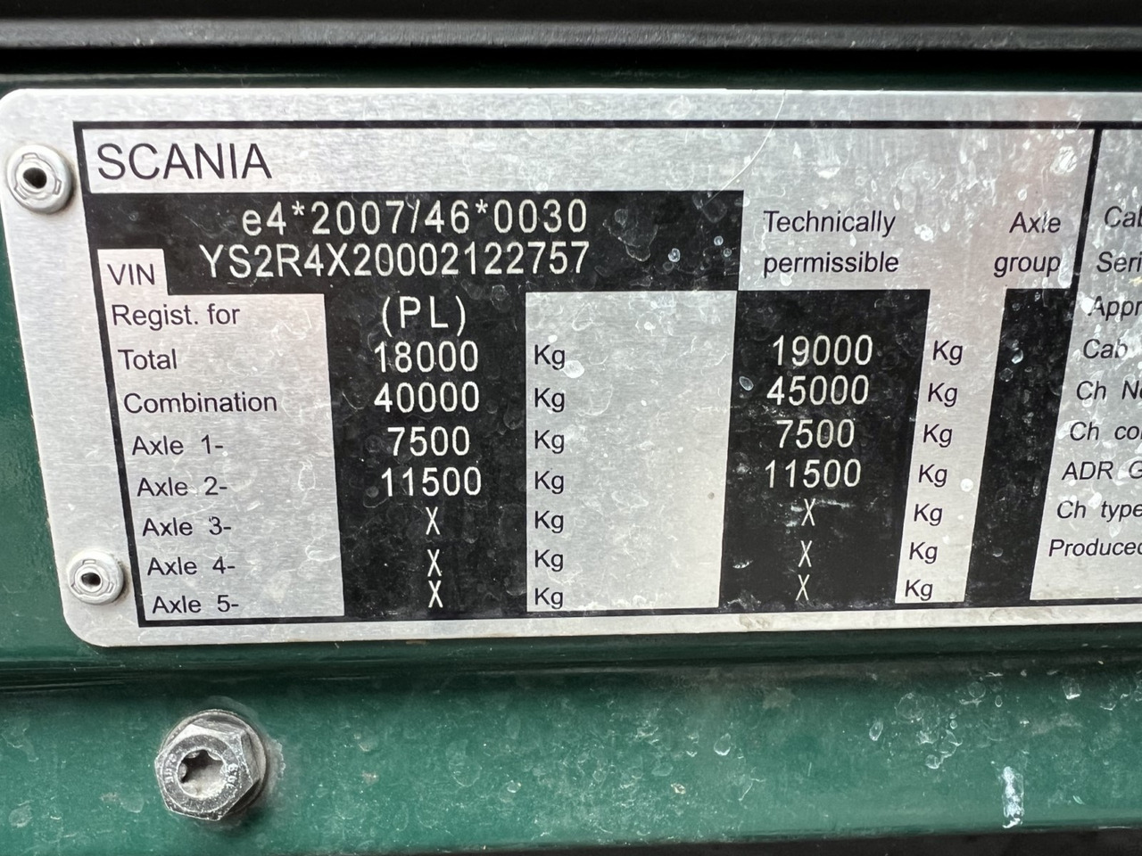 Tractor head Scania N320 R410: gambar 23