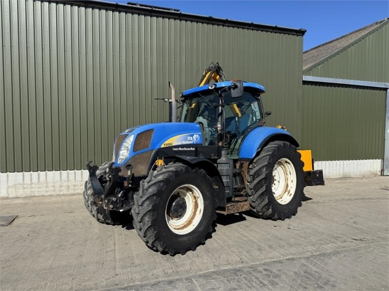 New Holland New Holland T6080 c/w Herder Cavalier Mid Mount He - Mesin pemotong boom: gambar 1 New Holland New Holland T6080 c/w Herder Cavalier Mid Mount He - Mesin pemotong boom: gambar 1