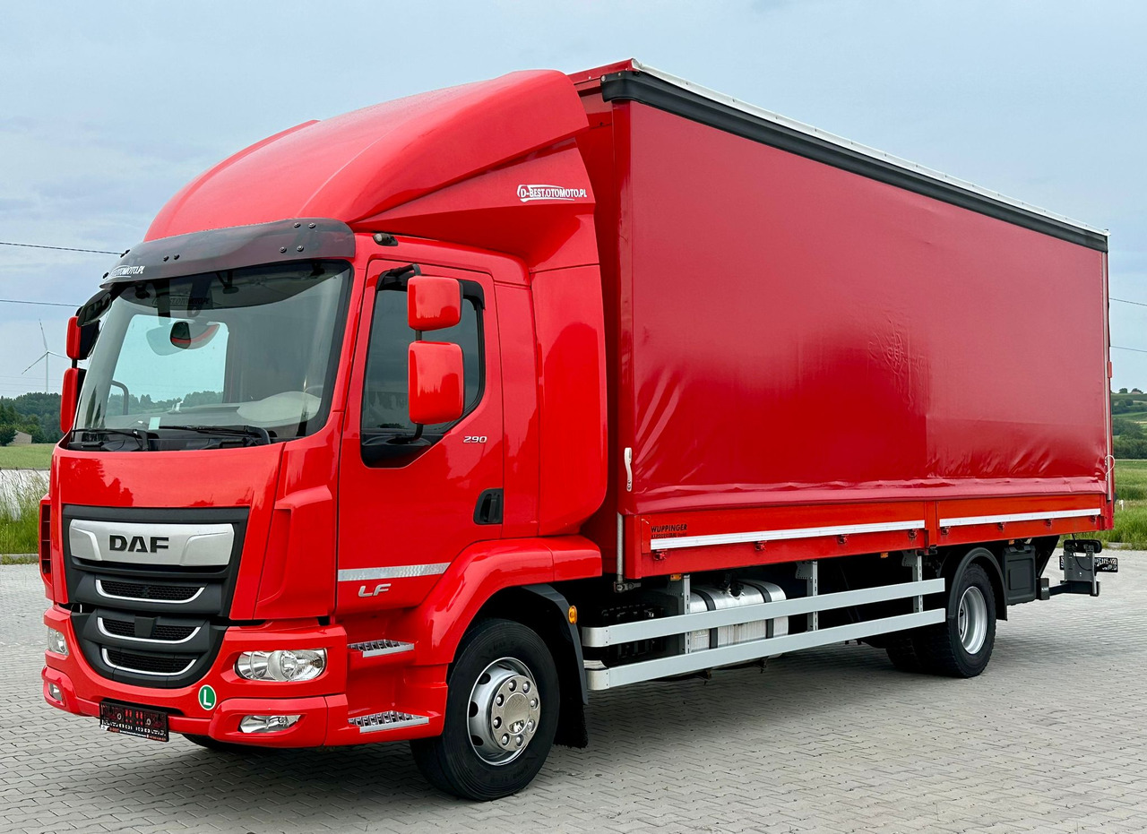 DAF LF 290 / BURTO - FIRANKA / 18 PALET / WINDA / 16 T DMC / SYPIALKA / 2020 ROK / SPROWADZONY - Truk dengan terpal samping: gambar 2 DAF LF 290 / BURTO - FIRANKA / 18 PALET / WINDA / 16 T DMC / SYPIALKA / 2020 ROK / SPROWADZONY - Truk dengan terpal samping: gambar 2