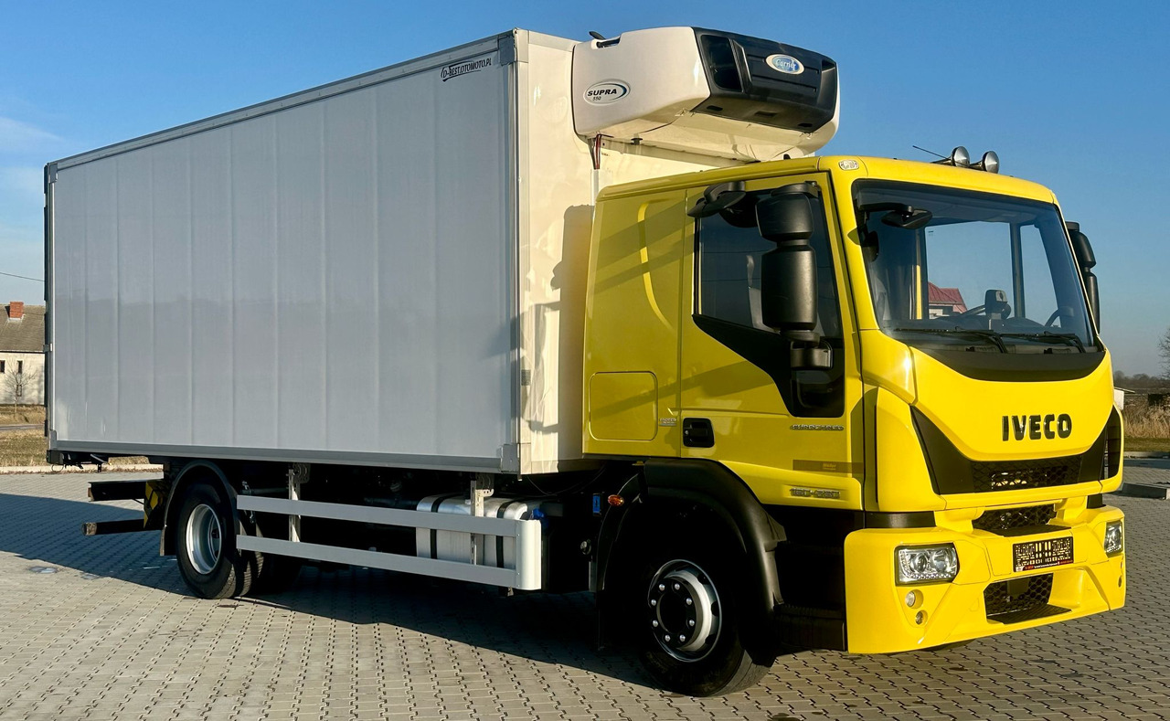 IVECO EUROCARGO 160-280 / CHŁODNIA / 6.1 M DŁUGOŚCI / 15 EUROPALET / AUTOMAT / SYPIALKA / NISKI PRZEBIEG / 16 TON DMC / CARRIER SPALINOWO - ELEKTRYCZNY / 2018 ROK - Truk berpendingin: gambar 1 IVECO EUROCARGO 160-280 / CHŁODNIA / 6.1 M DŁUGOŚCI / 15 EUROPALET / AUTOMAT / SYPIALKA / NISKI PRZEBIEG / 16 TON DMC / CARRIER SPALINOWO - ELEKTRYCZNY / 2018 ROK - Truk berpendingin: gambar 1