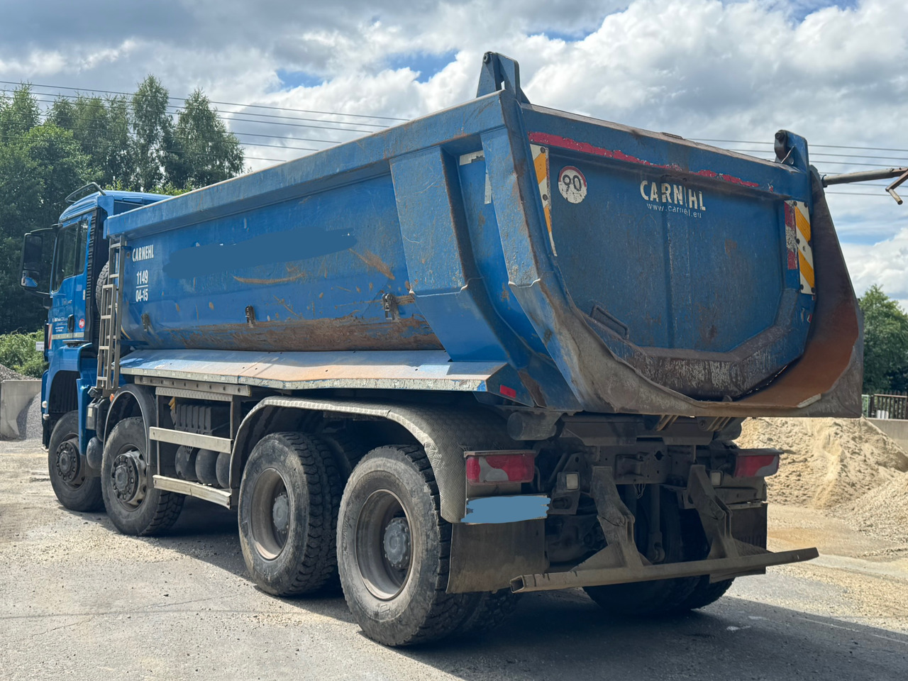 MAN TGS 35.440 / WYWROTKA / 8X8 / TYLNOZSYPOWA / 220 TYS KM / 2015 / E5 - Truk jungkit: gambar 3 MAN TGS 35.440 / WYWROTKA / 8X8 / TYLNOZSYPOWA / 220 TYS KM / 2015 / E5 - Truk jungkit: gambar 3