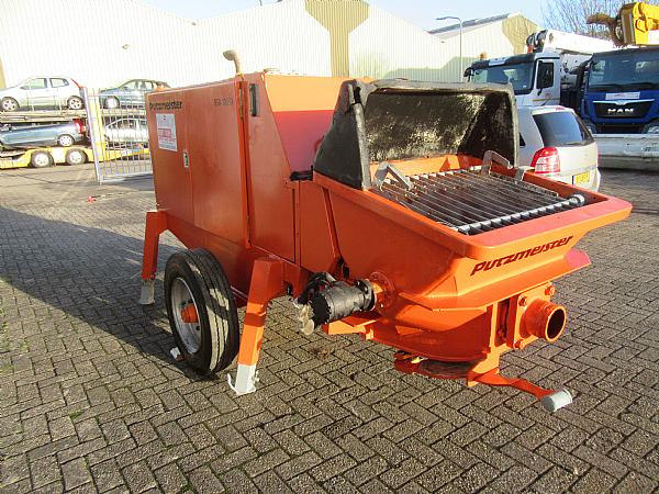 2014 PUTZMEISTER BSA 1005 DC concrete pump - Pompa beton stasioner: gambar 4 2014 PUTZMEISTER BSA 1005 DC concrete pump - Pompa beton stasioner: gambar 4