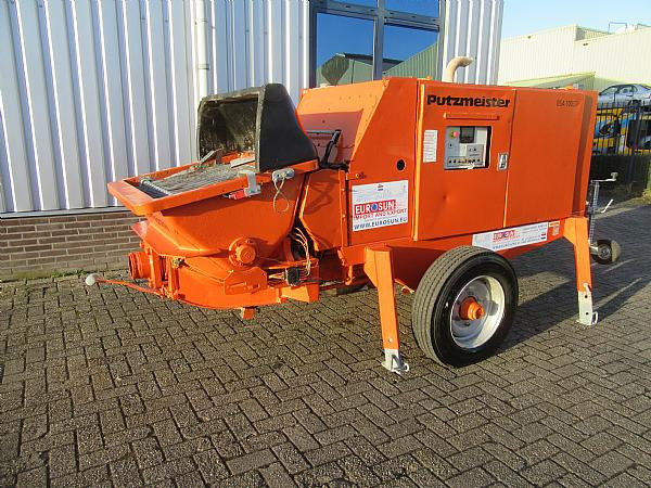 2014 PUTZMEISTER BSA 1005 DC concrete pump - Pompa beton stasioner: gambar 2 2014 PUTZMEISTER BSA 1005 DC concrete pump - Pompa beton stasioner: gambar 2