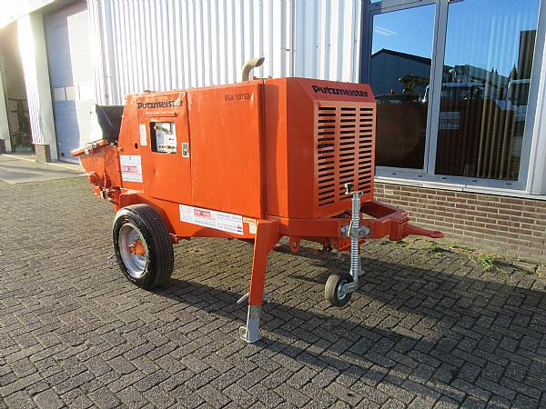 2014 PUTZMEISTER BSA 1005 DC concrete pump - Pompa beton stasioner: gambar 3 2014 PUTZMEISTER BSA 1005 DC concrete pump - Pompa beton stasioner: gambar 3