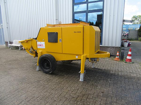 2014 PUTZMEISTER BSA 1005 DC- concrete pump. - Pompa beton stasioner: gambar 2 2014 PUTZMEISTER BSA 1005 DC- concrete pump. - Pompa beton stasioner: gambar 2