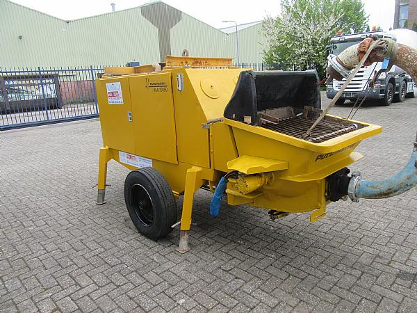 Pompa beton stasioner 2014 PUTZMEISTER BSA 1005 DC- concrete pump.: gambar 7