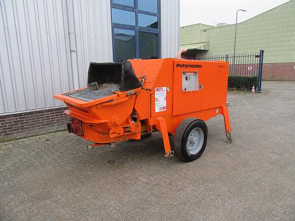 2014 PUTZMEISTER BSA1005 DC trailer mounted. - Pompa beton stasioner: gambar 1 2014 PUTZMEISTER BSA1005 DC trailer mounted. - Pompa beton stasioner: gambar 1