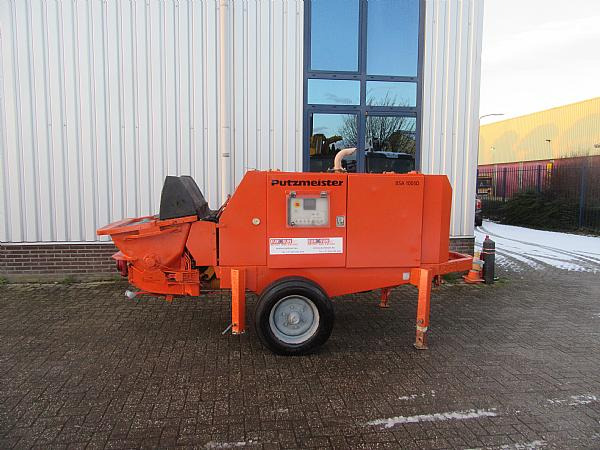 2014 PUTZMEISTER BSA1005 DC trailer mounted. - Pompa beton stasioner: gambar 1 2014 PUTZMEISTER BSA1005 DC trailer mounted. - Pompa beton stasioner: gambar 1