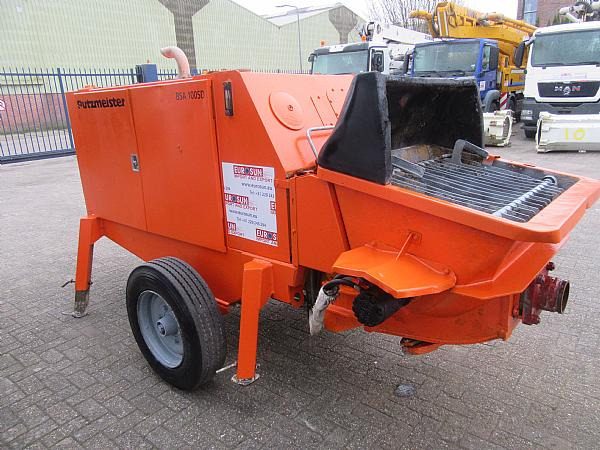 2014 PUTZMEISTER BSA1005 DC trailer mounted. - Pompa beton stasioner: gambar 3 2014 PUTZMEISTER BSA1005 DC trailer mounted. - Pompa beton stasioner: gambar 3
