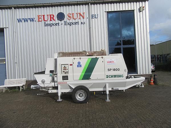 2014 SCHWING BP 1800 D -129 KW static pump - Pompa beton stasioner: gambar 1 2014 SCHWING BP 1800 D -129 KW static pump - Pompa beton stasioner: gambar 1