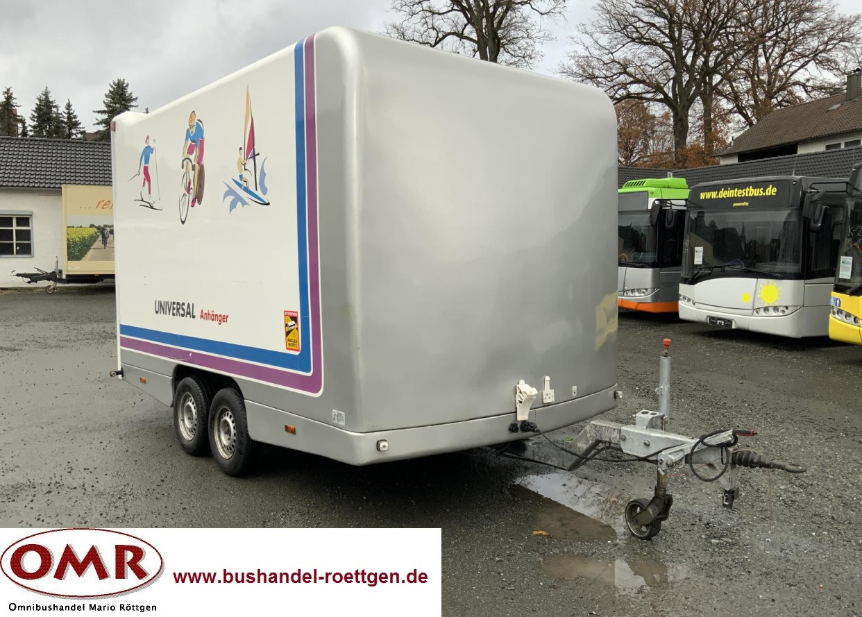 Kässbohrer Universal 261 - Trailer kotak tertutup: gambar 1 Kässbohrer Universal 261 - Trailer kotak tertutup: gambar 1