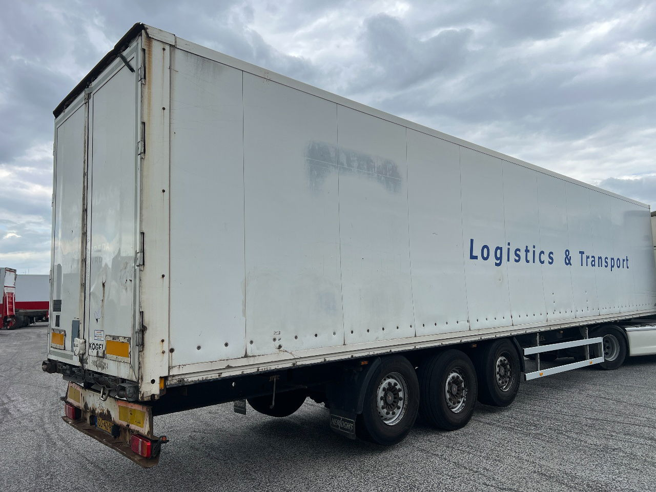 Kögel 2x lift axle, SAF disc - Semi-trailer kotak tertutup: gambar 3 Kögel 2x lift axle, SAF disc - Semi-trailer kotak tertutup: gambar 3