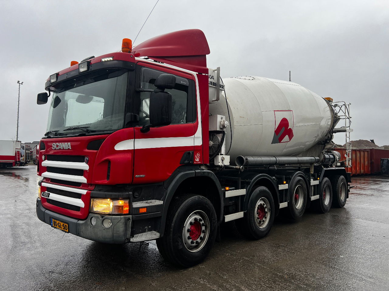 Scania P420 10x4, 15m3 Liebherr, full steel - Truk pengaduk beton: gambar 1 Scania P420 10x4, 15m3 Liebherr, full steel - Truk pengaduk beton: gambar 1