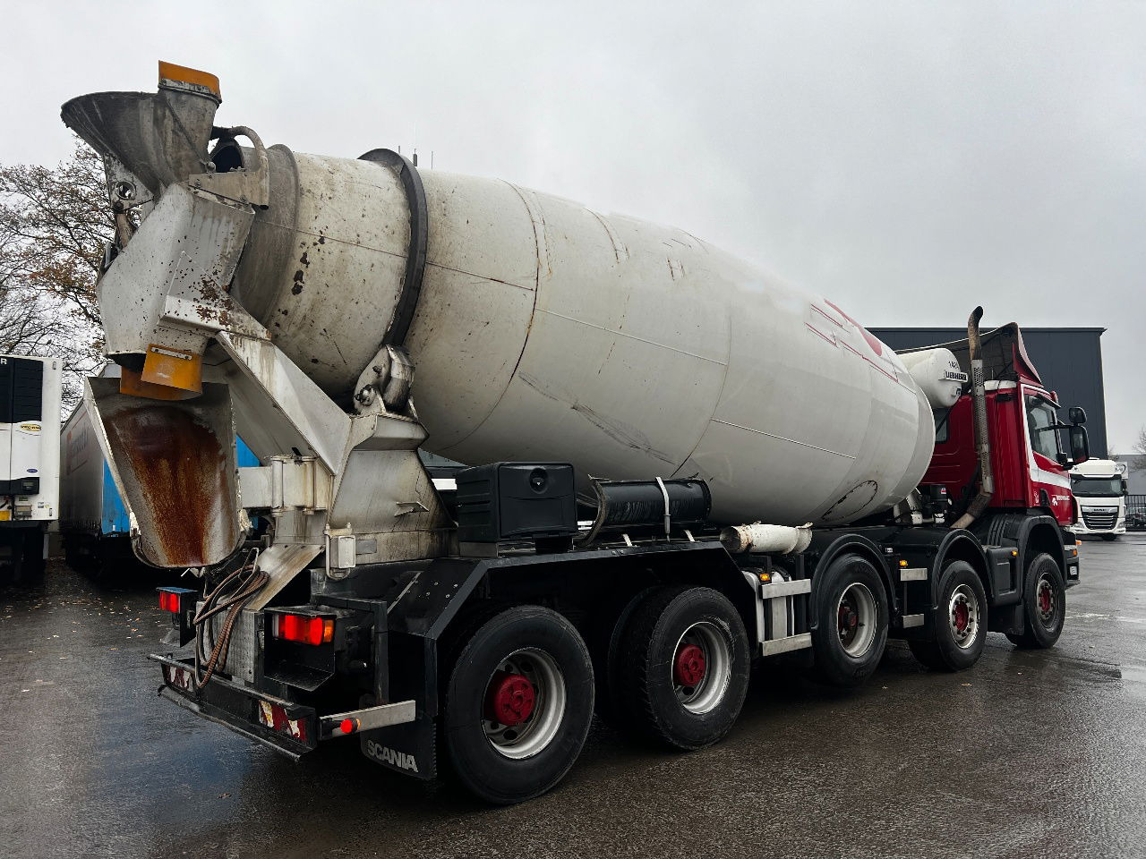 Scania P420 10x4, 15m3 Liebherr, full steel - Truk pengaduk beton: gambar 3 Scania P420 10x4, 15m3 Liebherr, full steel - Truk pengaduk beton: gambar 3