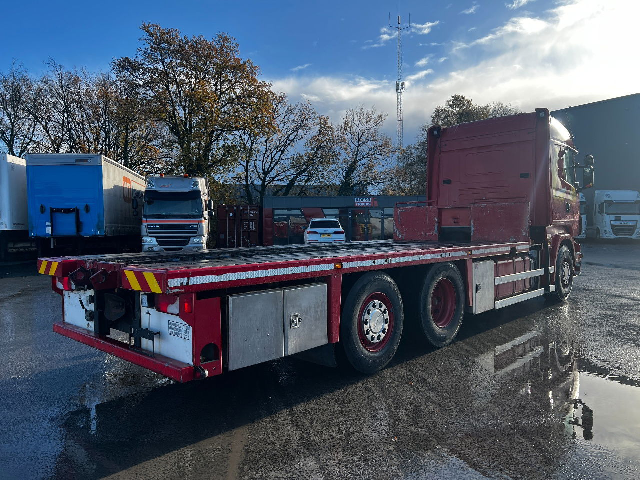 Scania R500 V8 Highline 6x2, Retarder, Euro 5 - Truk flatbed: gambar 3 Scania R500 V8 Highline 6x2, Retarder, Euro 5 - Truk flatbed: gambar 3