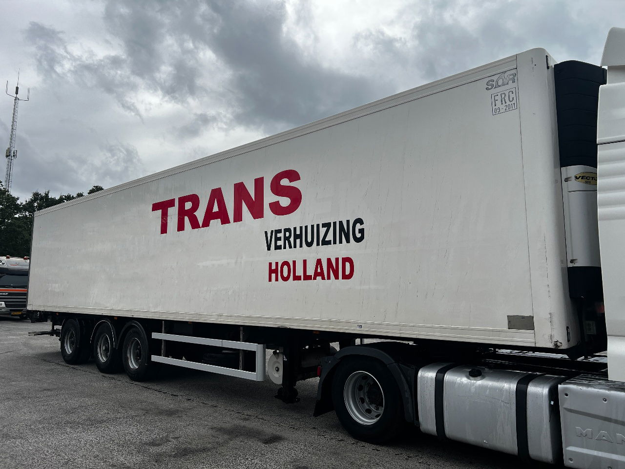 Sor Iberica met Carrier Vector 1800, BPW, 7cm - Semi-trailer berpendingin: gambar 2 Sor Iberica met Carrier Vector 1800, BPW, 7cm - Semi-trailer berpendingin: gambar 2