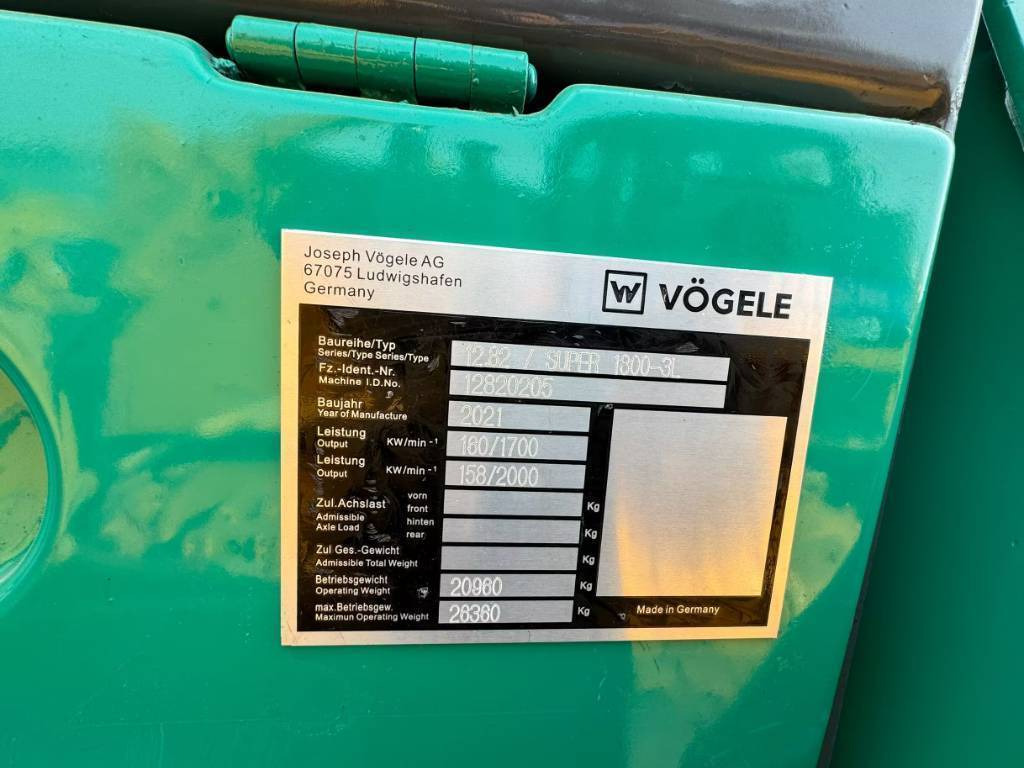 Vögele 1800-3 - Paver aspal: gambar 5 Vögele 1800-3 - Paver aspal: gambar 5