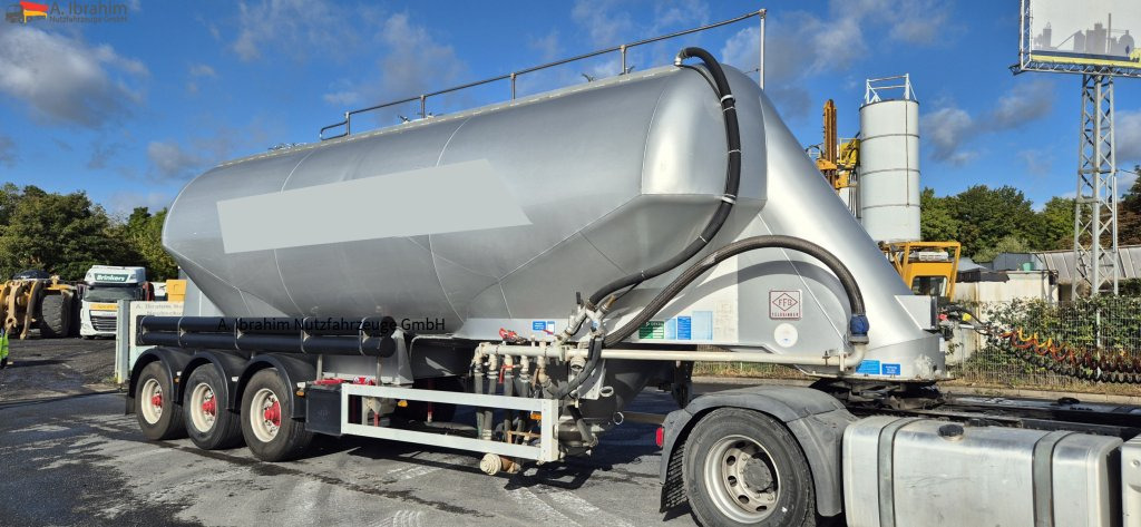 Feldbinder EUT 40.3 Liftachse, Scheibenbremse 2 Kammern, Top Zustand - Semi trailer silo: gambar 1 Feldbinder EUT 40.3 Liftachse, Scheibenbremse 2 Kammern, Top Zustand - Semi trailer silo: gambar 1