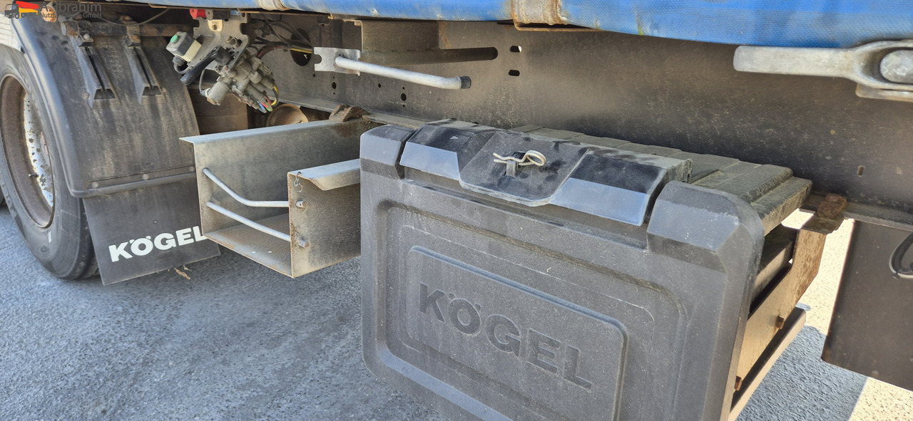 Kögel SN24 Standard, Edscha, Trommelbremse - Semi-trailer dengan terpal samping: gambar 2 Kögel SN24 Standard, Edscha, Trommelbremse - Semi-trailer dengan terpal samping: gambar 2