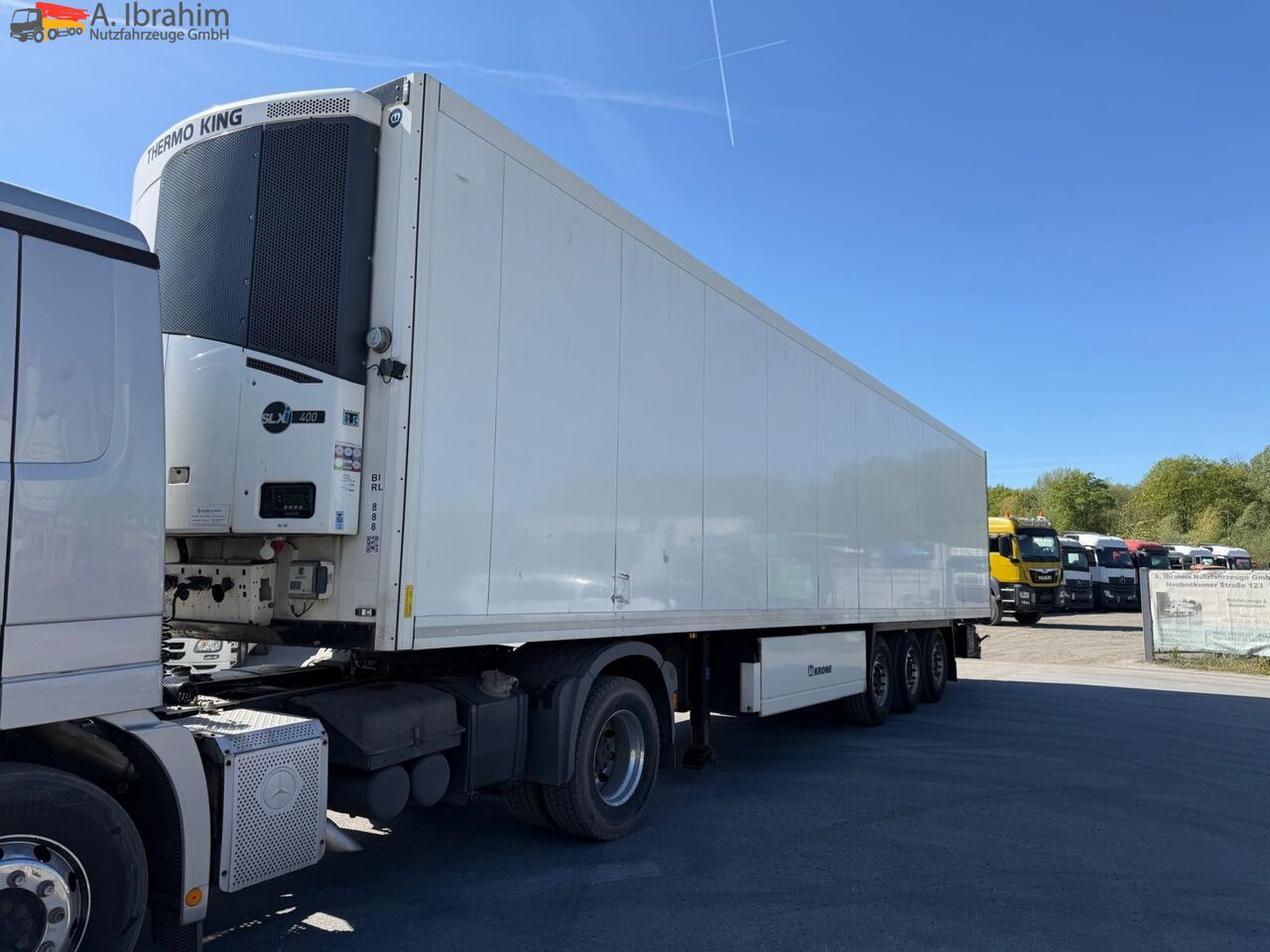 Krone SD Thermoking SLX 400 Liftachse Scheibenbremse - Trailer berpendingin: gambar 1 Krone SD Thermoking SLX 400 Liftachse Scheibenbremse - Trailer berpendingin: gambar 1