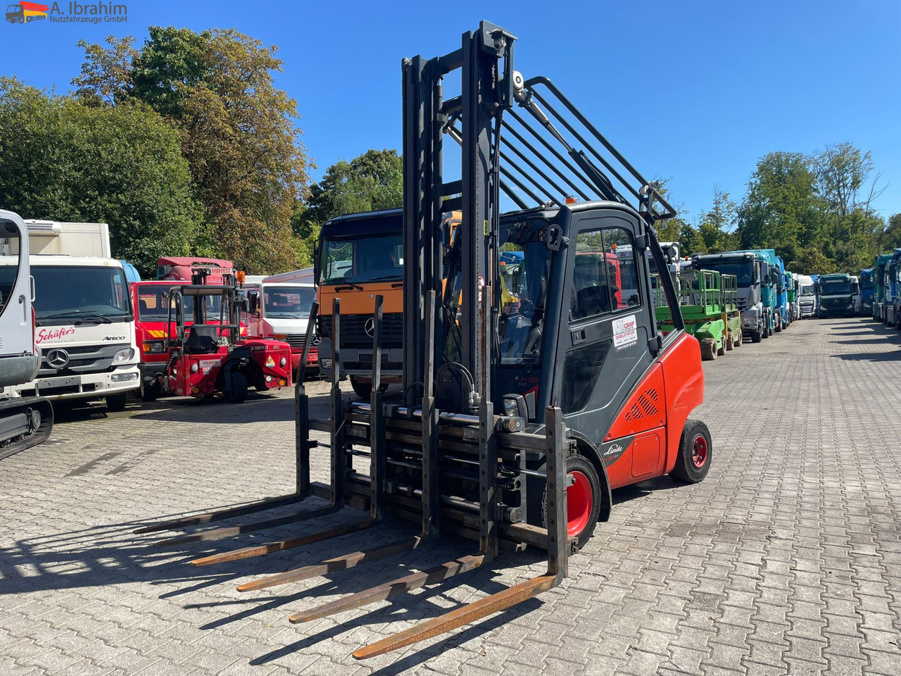 Linde H35T | Arbeitsbreite 2800 mm | Kamera | Voll funktionsfähig - Forklift LPG: gambar 1 Linde H35T | Arbeitsbreite 2800 mm | Kamera | Voll funktionsfähig - Forklift LPG: gambar 1