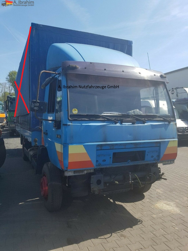 MAN L2000 8.143 fahrbereit, Motor, Getriebe ok, Ohne Plane - Truk dengan terpal samping: gambar 2 MAN L2000 8.143 fahrbereit, Motor, Getriebe ok, Ohne Plane - Truk dengan terpal samping: gambar 2