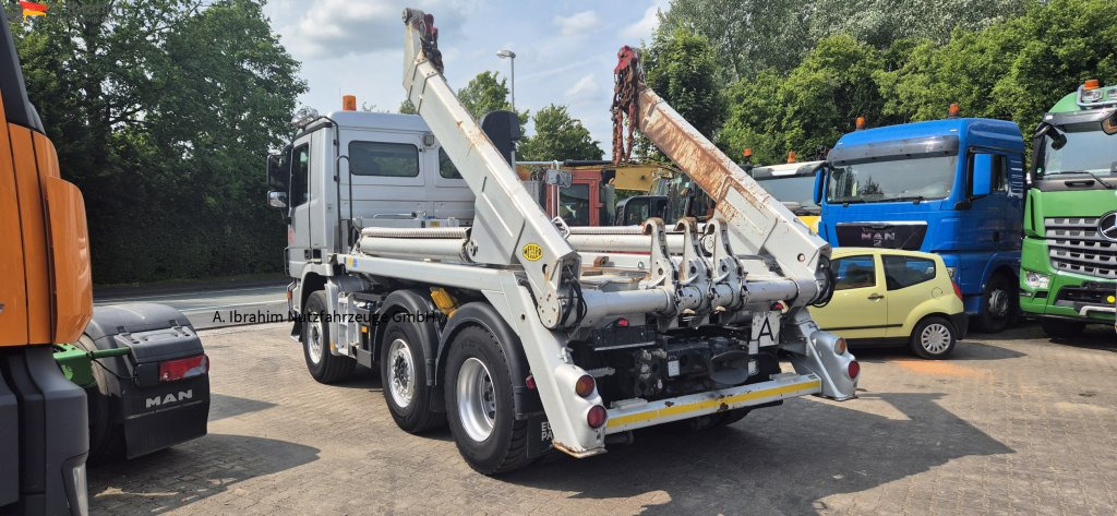 Truk skip loader Mercedes-Benz 2544 L Meiller Absetzkipper 6x2, Vorlauf-Lenkachse: gambar 10