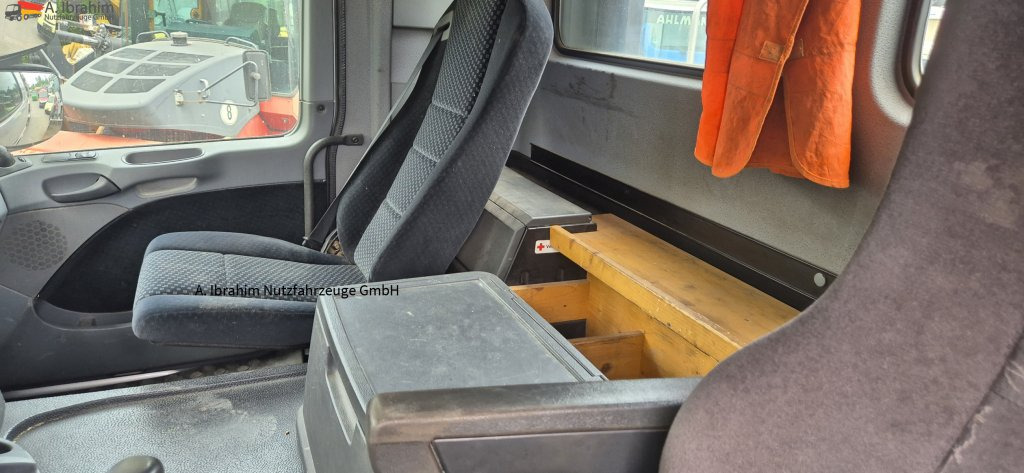 Truk skip loader Mercedes-Benz 2544 L Meiller Absetzkipper 6x2, Vorlauf-Lenkachse: gambar 6