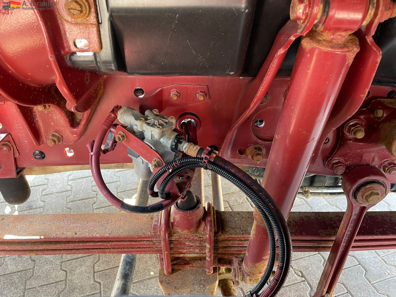 Mercedes-Benz 2643 6x4 | Blatt Luft | Meiller Haken, mp1 - Hook lift: gambar 4 Mercedes-Benz 2643 6x4 | Blatt Luft | Meiller Haken, mp1 - Hook lift: gambar 4