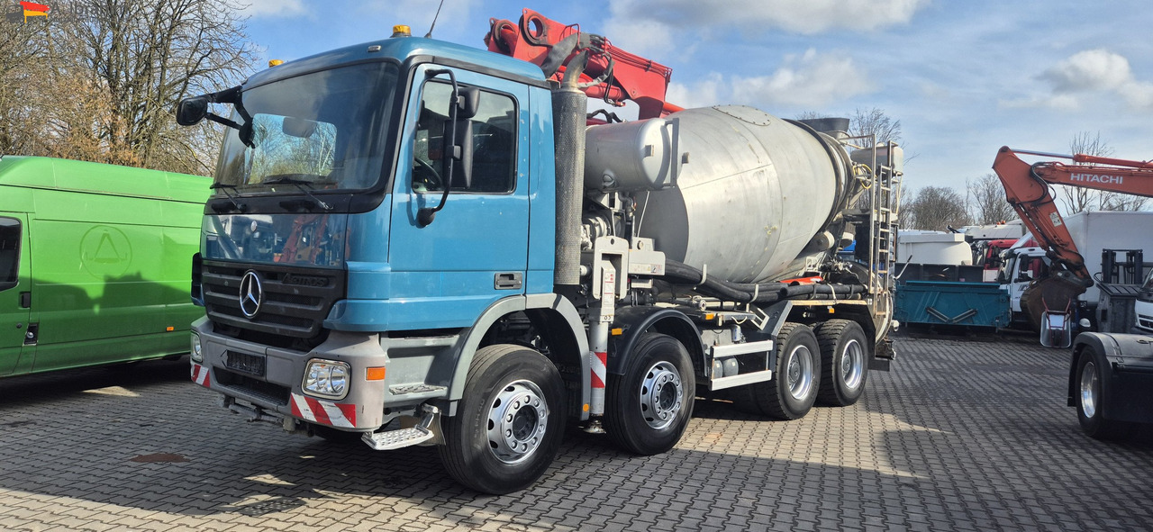 Truk pompa mixer Mercedes-Benz 3241 PM 21-3 Liebherr 7 cbm PUMI Putzmeister Liebherr: gambar 9 Truk pompa mixer Mercedes-Benz 3241 PM 21-3 Liebherr 7 cbm PUMI Putzmeister Liebherr: gambar 9
