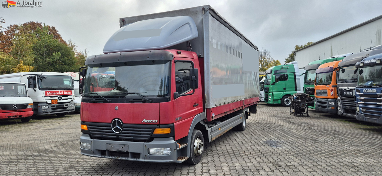 Mercedes-Benz 823 LBW | Radstand 4900 mm | 7.2 m Pritsche Klima | 3 Pedals - Van dengan terpal samping: gambar 1 Mercedes-Benz 823 LBW | Radstand 4900 mm | 7.2 m Pritsche Klima | 3 Pedals - Van dengan terpal samping: gambar 1