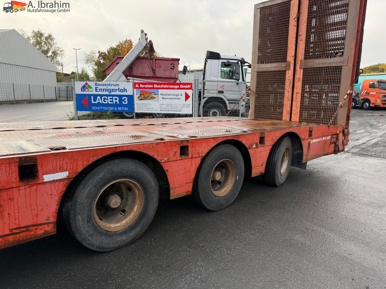 Nooteboom OSD-48-03 V/L ausziehbar | 1 x Lenkachse | Rampen - Semi-trailer low bed: gambar 3 Nooteboom OSD-48-03 V/L ausziehbar | 1 x Lenkachse | Rampen - Semi-trailer low bed: gambar 3