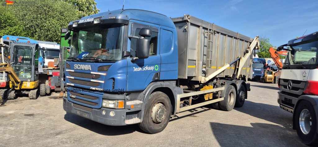Scania P 380 Edelstahlkipper Tierentsorgung - Truk jungkit: gambar 1 Scania P 380 Edelstahlkipper Tierentsorgung - Truk jungkit: gambar 1