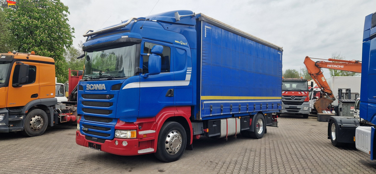 Scania R410 Retarder, Klima, Standklima Top Zustand!! - Truk dengan terpal samping: gambar 1 Scania R410 Retarder, Klima, Standklima Top Zustand!! - Truk dengan terpal samping: gambar 1