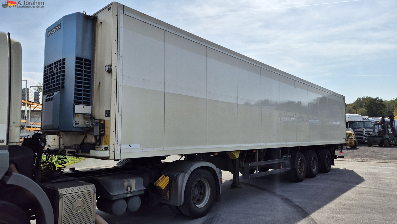 Schmitz SKO24 Frigoblock, LBW, Zustand sehr sauber Lenkachse, Liftachse - Semi-trailer berpendingin: gambar 1 Schmitz SKO24 Frigoblock, LBW, Zustand sehr sauber Lenkachse, Liftachse - Semi-trailer berpendingin: gambar 1