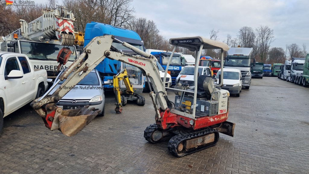 Takeuchi TB 014 Minibagger Zustand gut - Ekskavator mini: gambar 1 Takeuchi TB 014 Minibagger Zustand gut - Ekskavator mini: gambar 1