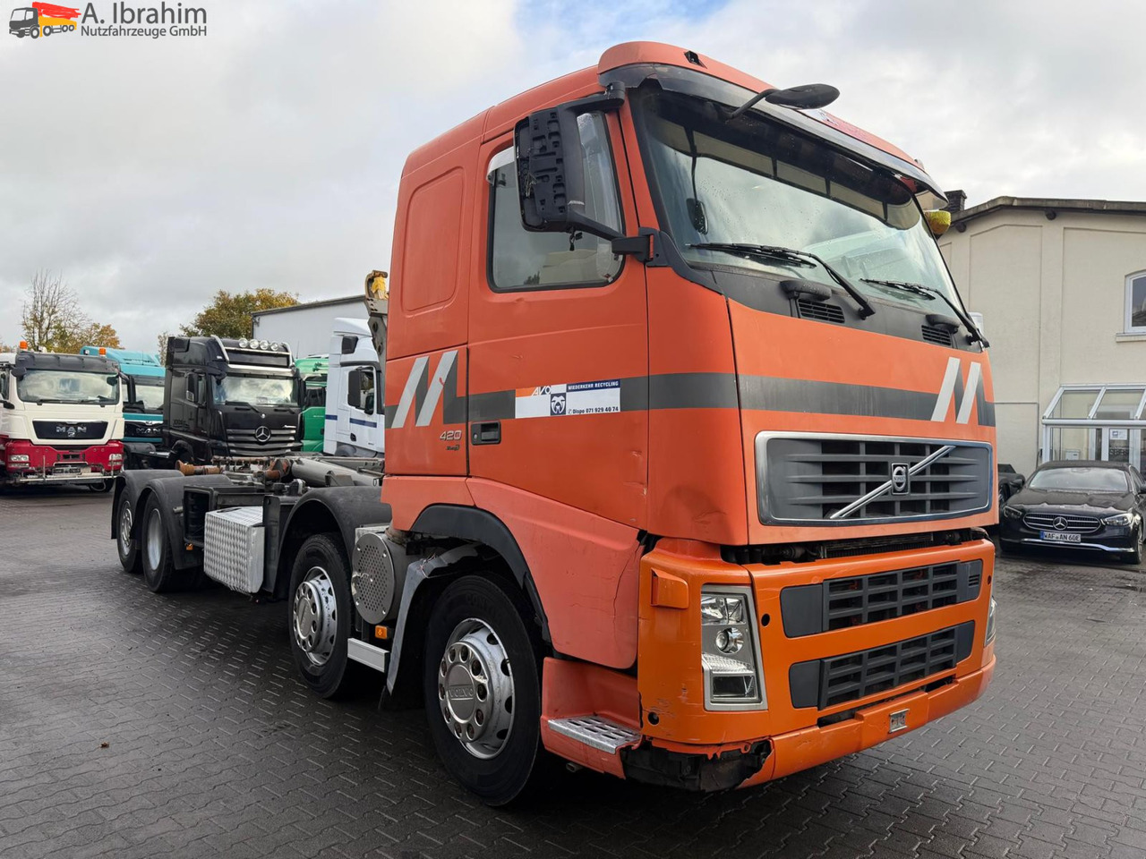 Volvo FH12-420 8x2 Fahrzeugpapiere Schweiz - Hook lift: gambar 1 Volvo FH12-420 8x2 Fahrzeugpapiere Schweiz - Hook lift: gambar 1