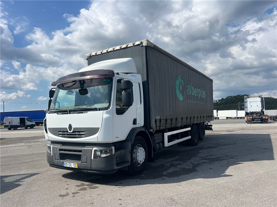 Renault PREMIUM 370 - Truk dengan terpal samping: gambar 1 Renault PREMIUM 370 - Truk dengan terpal samping: gambar 1