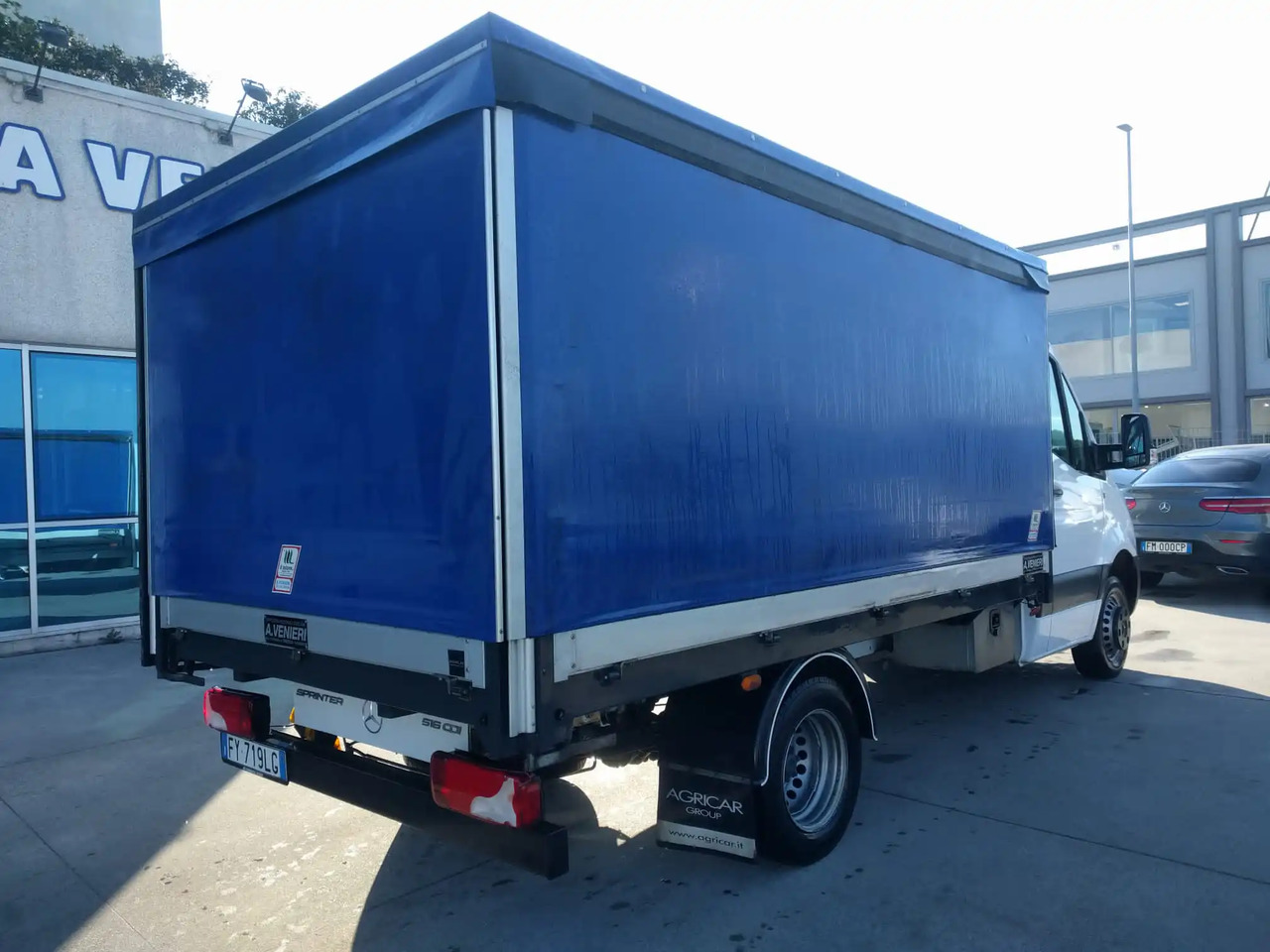 MERCEDES BENZ SPRINTER 514 CDI 3T5 - Van dengan terpal samping: gambar 1 MERCEDES BENZ SPRINTER 514 CDI 3T5 - Van dengan terpal samping: gambar 1