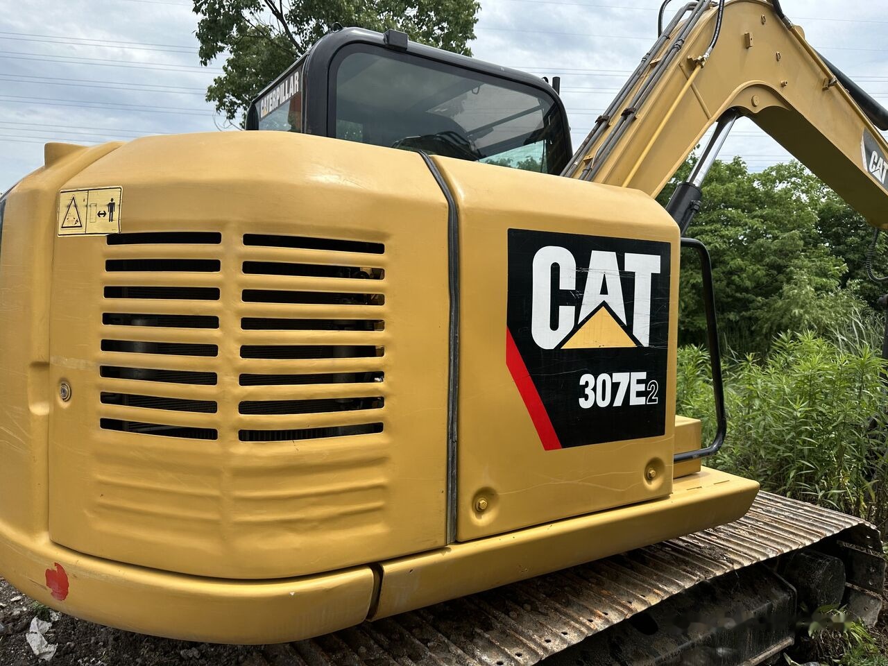 Ekskavator perayap Caterpillar 307E: gambar 8