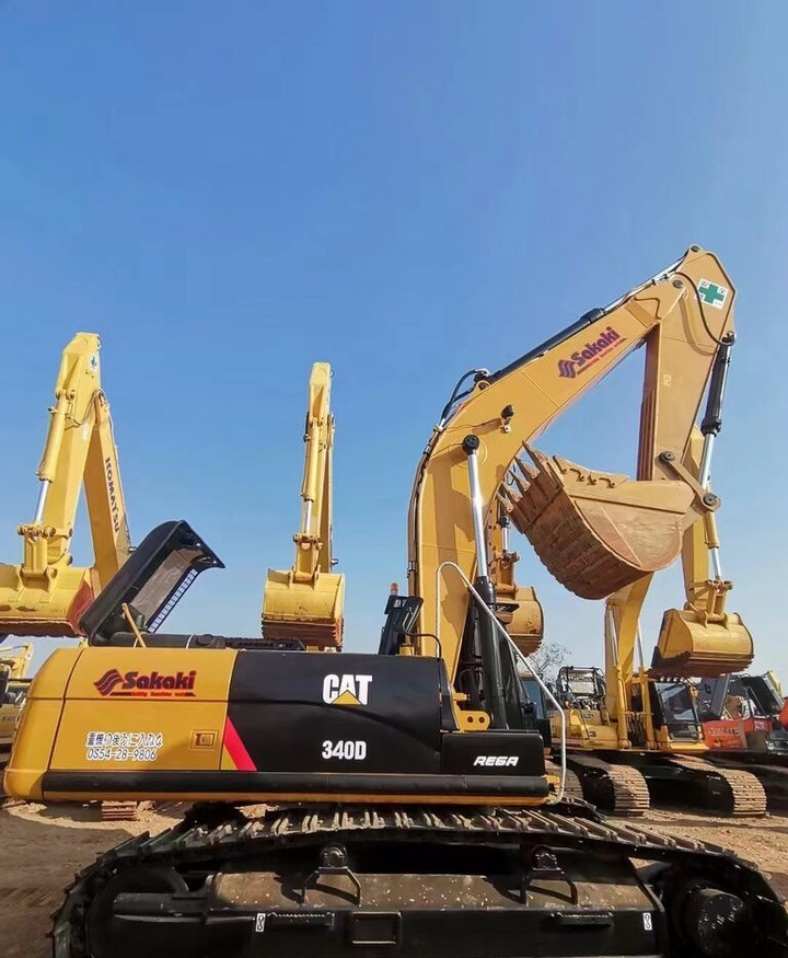 Caterpillar 340D - Ekskavator perayap: gambar 1 Caterpillar 340D - Ekskavator perayap: gambar 1