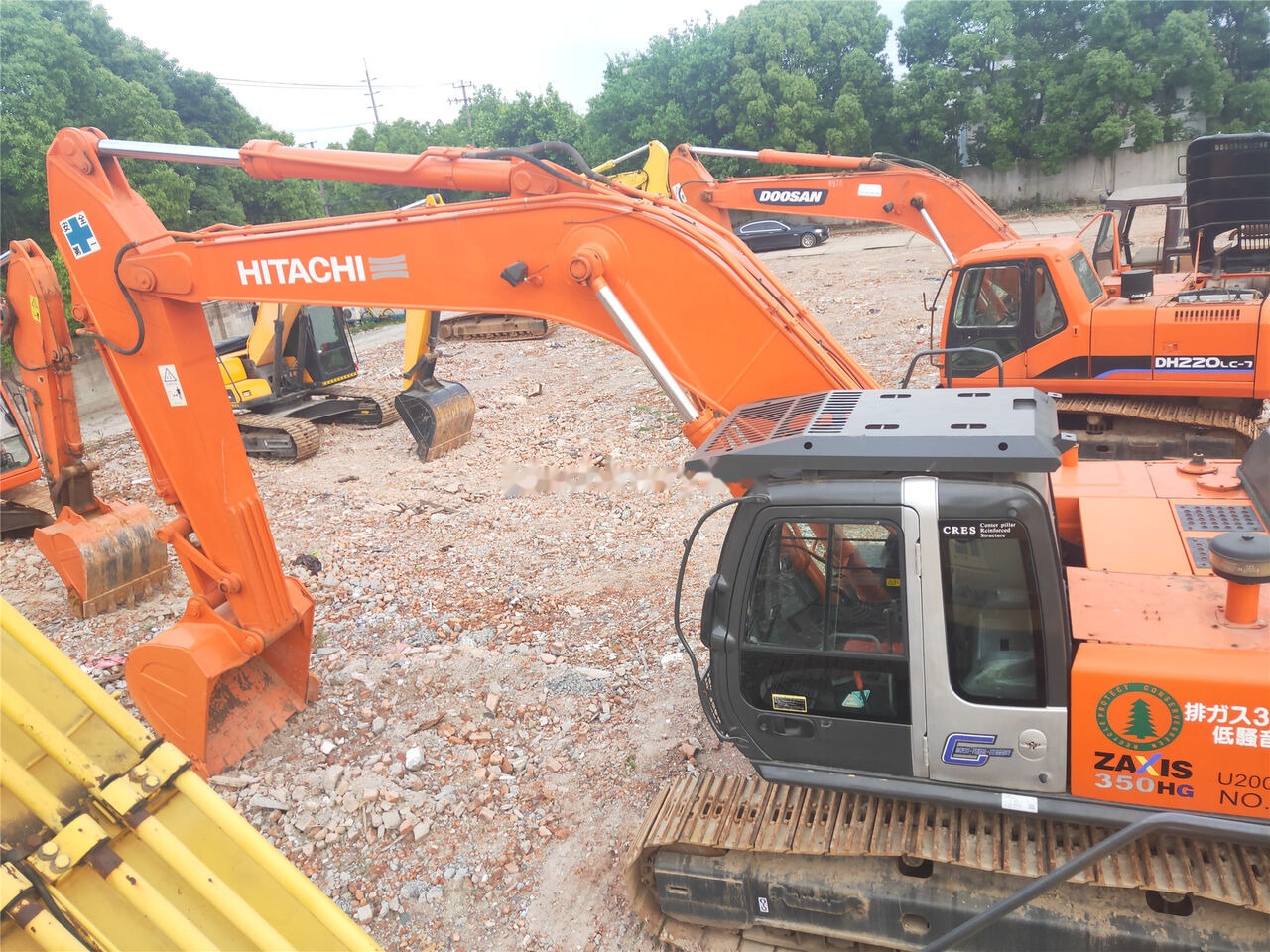 Ekskavator perayap Hitachi ZX350H-3G: gambar 11 Ekskavator perayap Hitachi ZX350H-3G: gambar 11