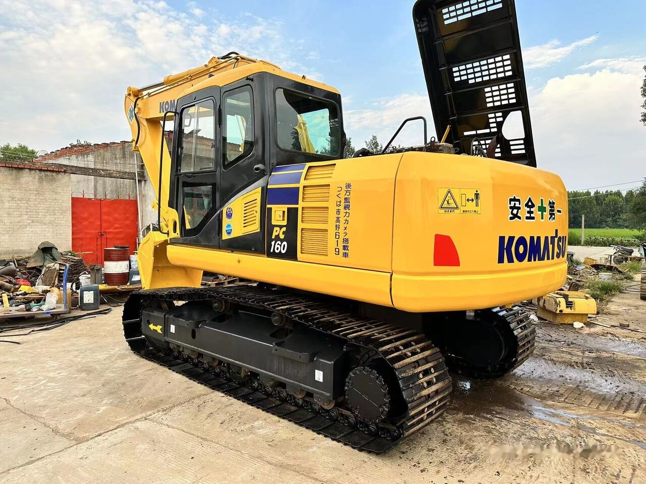 Komatsu PC160 - Ekskavator perayap: gambar 2 Komatsu PC160 - Ekskavator perayap: gambar 2