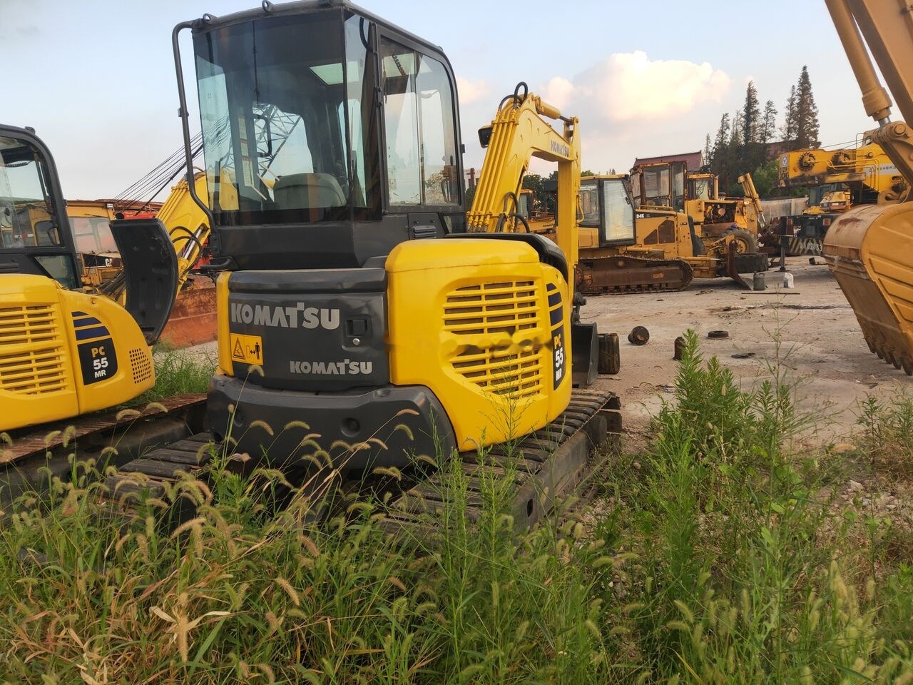 Komatsu PC55 - Ekskavator mini: gambar 1 Komatsu PC55 - Ekskavator mini: gambar 1