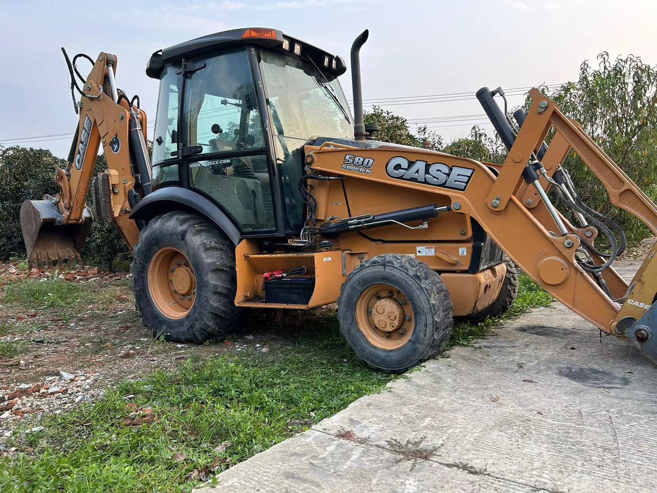 CASE 580 SUPPER N - Backhoe loader: gambar 4 CASE 580 SUPPER N - Backhoe loader: gambar 4