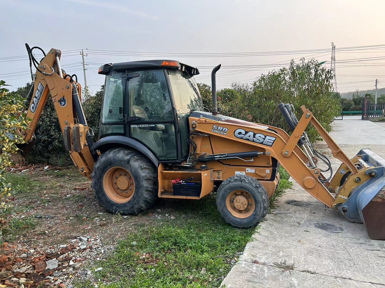 CASE 580 SUPPER N - Backhoe loader: gambar 3 CASE 580 SUPPER N - Backhoe loader: gambar 3